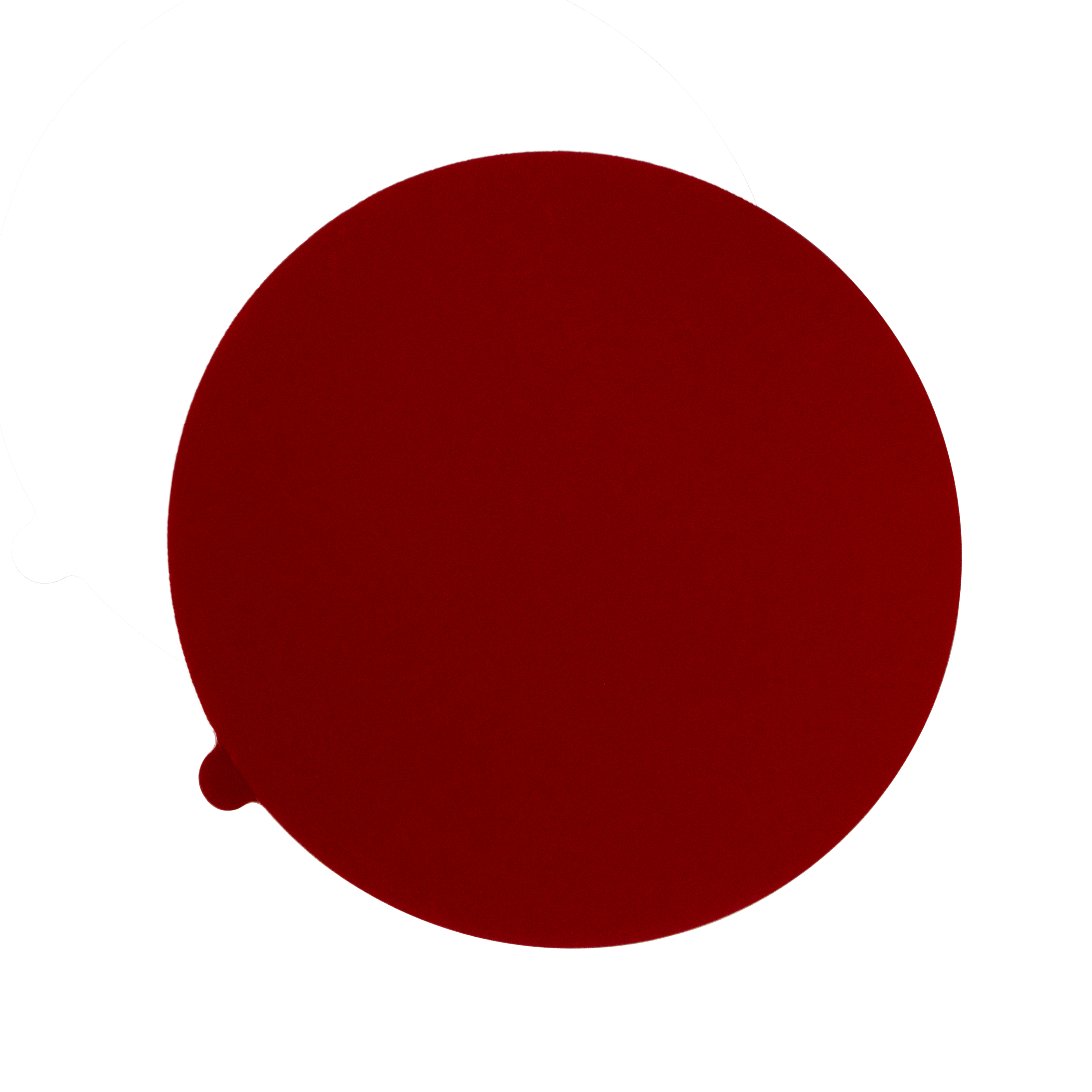 Paño de pulido de precisión Final Red Final (parte posterior adhesiva)