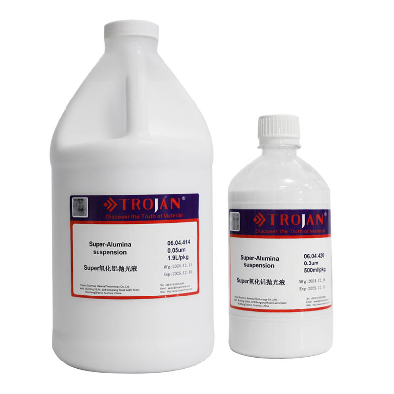 Suspensión de pulido de súper alúmina
